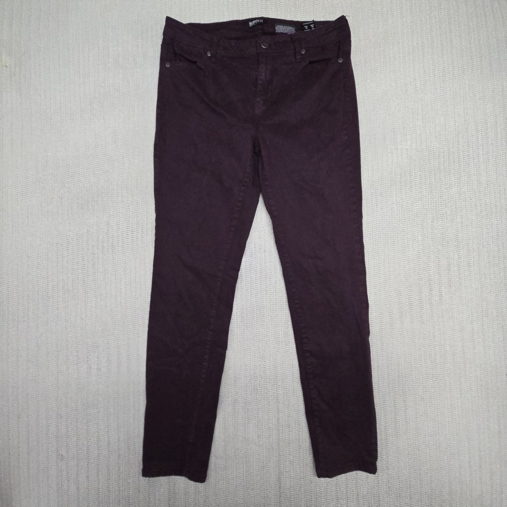 Buffalo David Bitton Jeans Womens 8 Purple Vale Mid Rise Stretch Skinny Denim